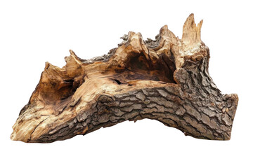 Observe Decayed Wood Detail With Natural Texture, a Weathered tree structure.