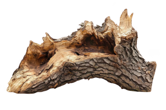 Observe Decayed Wood Detail With Natural Texture, a Weathered tree structure.