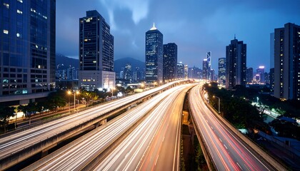 City Expressway at Dusk