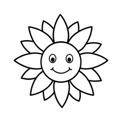 sun and flower