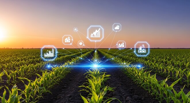 Multiple computer screens display complex stock market trading charts and financial data