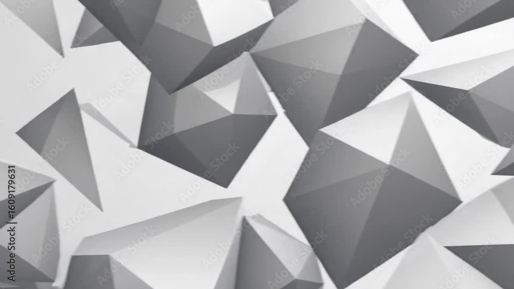 Aufkleber abstract geometric shapes with a modern look, creating a sense of depth and dimension. the shapes ap