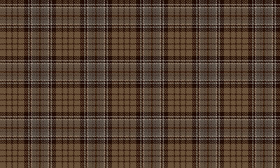 Seamless plaid pattern, light brown, dark brown, gray, warm, elegant and contemporary feel for textile design, clothes, pants, skirts, dresses, classic style shirts.