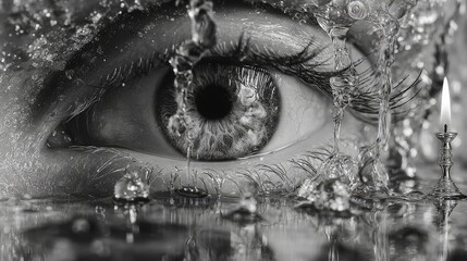 Flickering moments reveal the hidden layers of magic where synchronicity flows like wine through water, showing glimpses of deeper meaning before returning to everyday reality.
