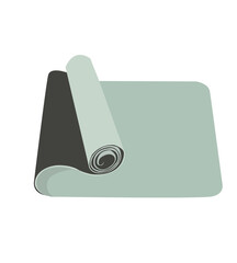 exercise mat. vektor Yoga Mat 