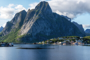 View of Lofoten Islands from Reine