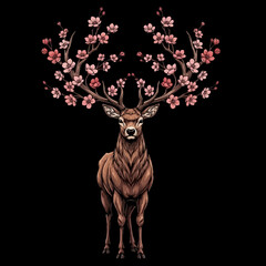 reindeer with red nose
