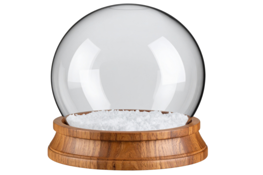 Empty Snow Globe Dome for Customization