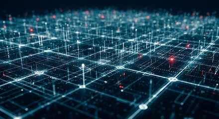 A glowing blue bar chart with an upward trending line signifies financial growth surrounded by gold coins