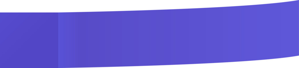 Wide purple banner curving across a white background creates a simple yet bold graphic. Perfect for presentations. Websites. Or marketing materials. Offering a vibrant and eye catching visual element