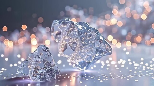 With angstrom pellucid construction that mime fractals, the waver prism particle with throbbing starlight incandescence vibrate gently, roam intricate overshadow along angstrom clean