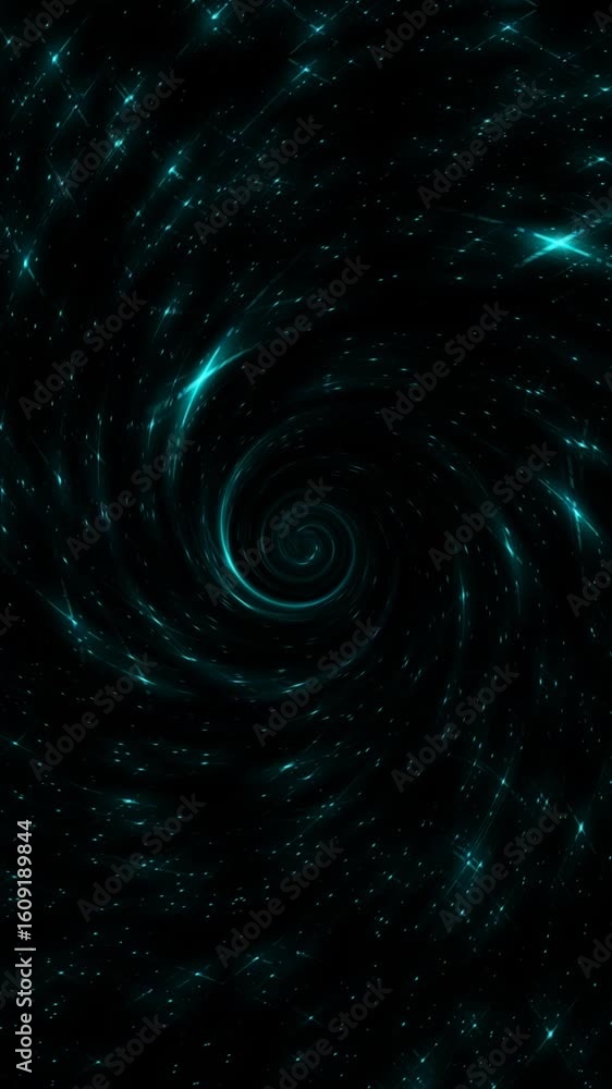 Poster experience a captivating swirl of vibrant colors and motion in a cosmic backdrop setting.