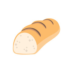 Illustration of Delicious Crusty Bread: A Perfect Loaf Illustration vector