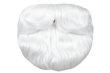 Detached Premium Santa Beard with Elastic Loops