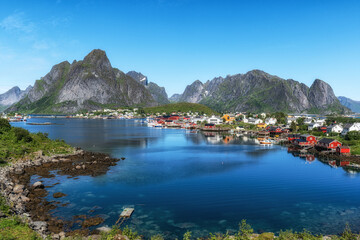 Reine Fishing Village in Lofoten