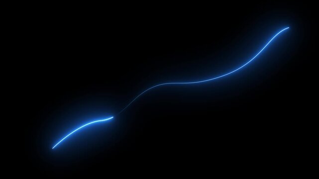 Market Recovery Concept successful growth trend Green line graph going u pfinancial data and diagrams. Courbes sur rep&egrave;re noir 1, Animation of financial data processing over black background
