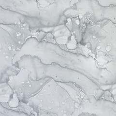 Dark Water Color Repeat. Dirty Marble Slate Texture. Vector Abstract Painting. Fluid Vector Grunge. Gray Marble Background. Dark Tile Paint. Dirty Abstract Watercolor. Gray Alcohol Ink Watercolor.