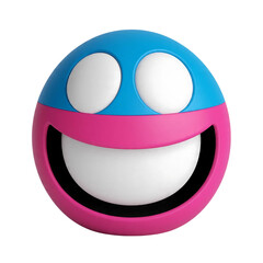 3d smiley face