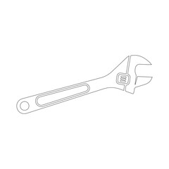 adjustable wrench icon
