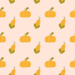 Autumn seasonal posters with leaves,ginkgo,berries,acorns and plants in fall colors.Vector modern illustrations.Trendy autumn templates for prints,ad,social media marketing,branding,packaging,covers.