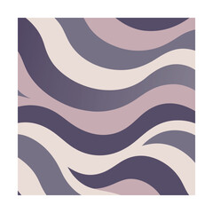 Obraz premium Wavy Abstract Pattern with Organic Flowing Lines
