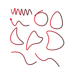 Seamless pattern of heart and nature icons in decorative vector design set