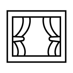 Curtain Icon Design