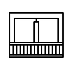 Theater Balcony Icon Design