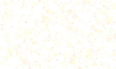 水彩みたいな黄色いドットの優しい素材　背景透明