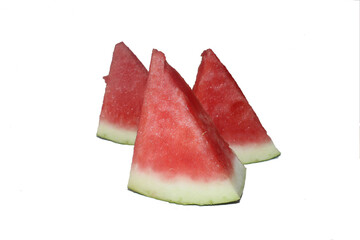 water melon slices and cuts