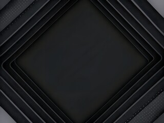 Elegant Black Geometric Abstract Background