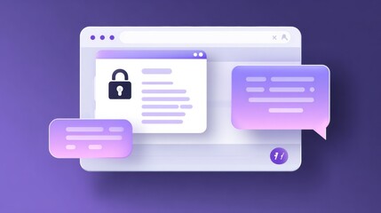 Encrypted Chat Window Displaying Scam Link, Showcasing Potential Online Threats in Digital Communication Environments
