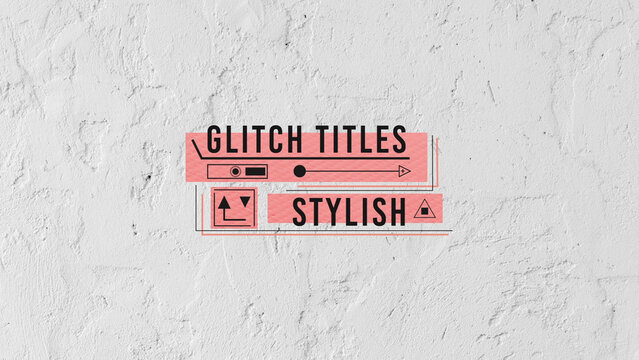 Dynamic Glitch Title 06