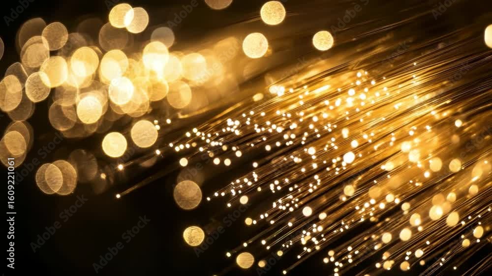 Aufkleber glittering bokeh lights create a dreamy background for celebrations and parties with a sparkling glo