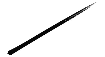 Sharp Black Spear Point