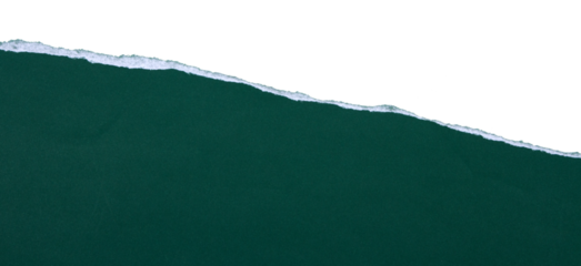 dark green torn with edge is on transparent background. bottom composition. border design for text or ad. design. temlpate design
