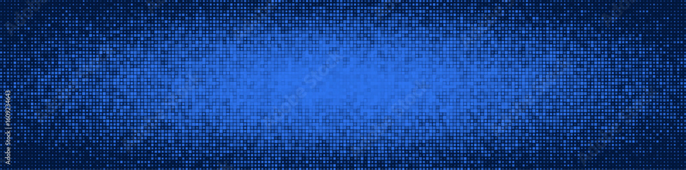 Aufkleber digital tech seamless background, glowing pixel matrix for ai, coding, blockchain, fintech, cybersec