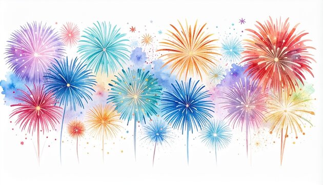 feu d'artifice