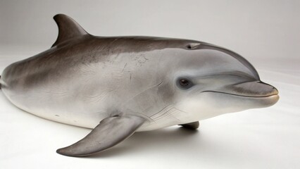 Harbor Porpoise on studio background