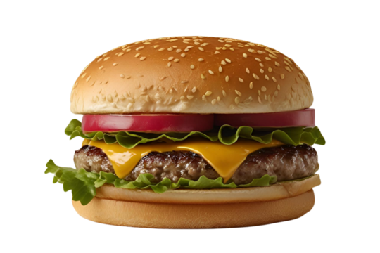 Top down view of a colorful rainbow frosted donut with sprinkles.