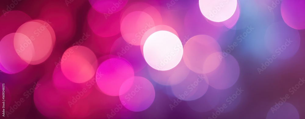 Aufkleber the beautiful bokeh lights creating a colorful and dreamy background atmosphere.