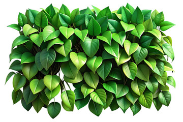green leaves background