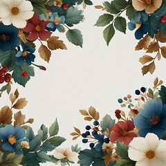 background with flowers