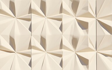 Geometric wall with interesting light play