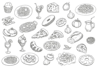 food and drink icon vector