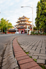 Mosque with Chinese architectural style