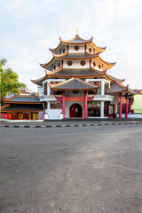 Obraz premium Mosque with Chinese architectural style