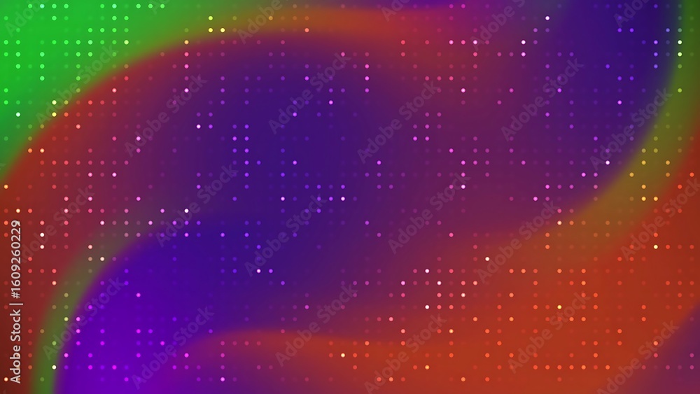 Poster ombre abstracts blink dot abstract gradient background with vibrant hues and subtle dots creates a m