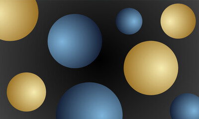 golden easter eggs on black