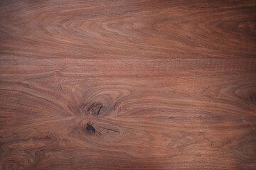 Texture of toned black walnut wood